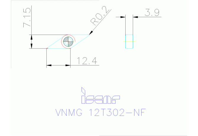 VNMG 12T302-NF IC9250