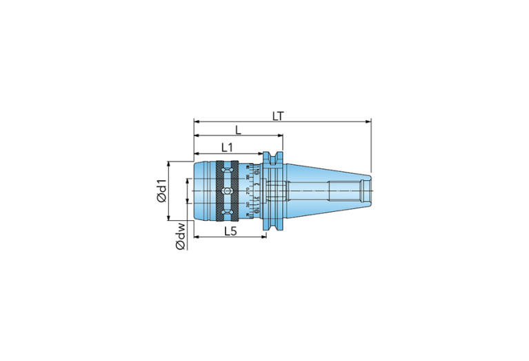 DIN69871-A40 FORCE20.75