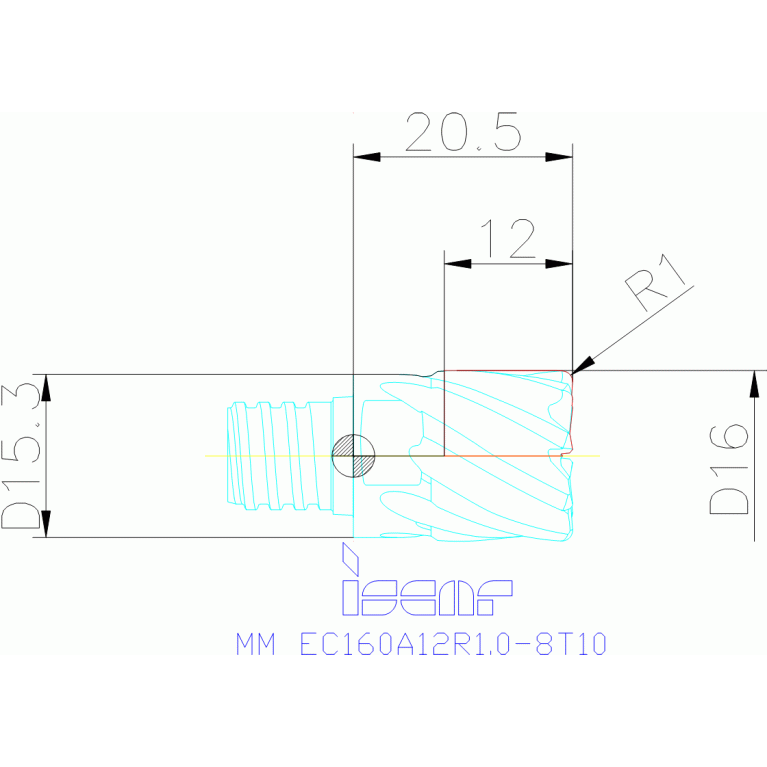 MM EC160A12R1.0-8T10 IC908