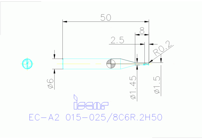 EC-A2 015-025/8C6R.2H50 IC702