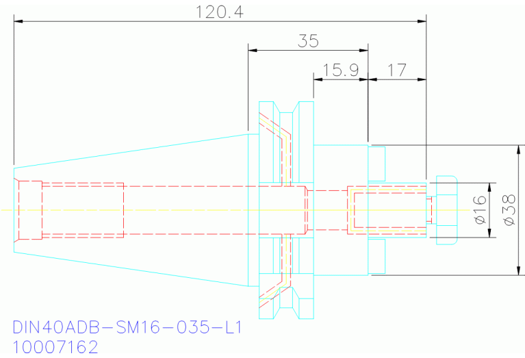 DIN40ADB-SM16-035-L1
