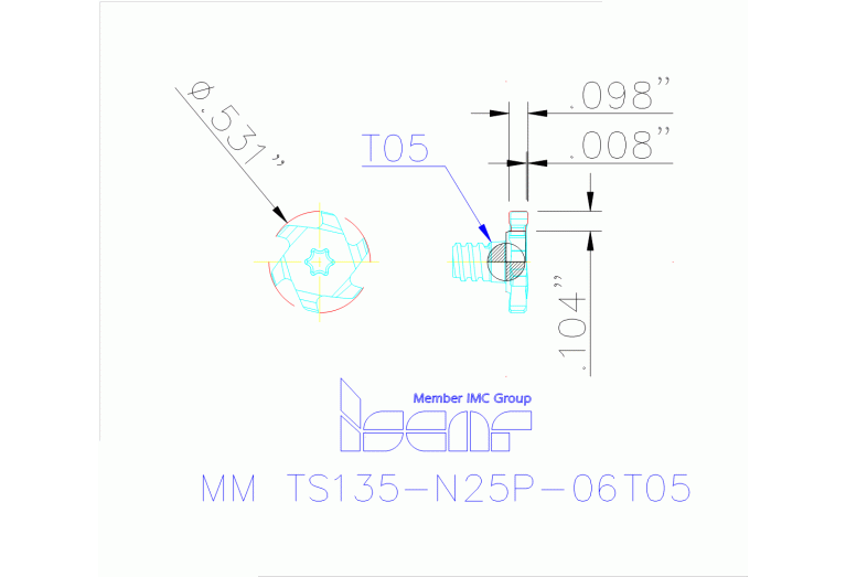 MM TS135-N25P-06T05 IC908