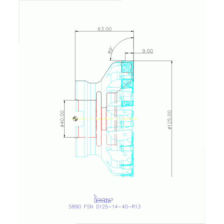 S890 FSN D125-14-40-R13