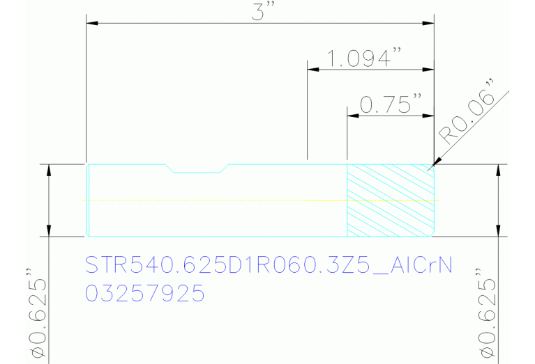 STR540.625D1R060.3Z5 ALCRN