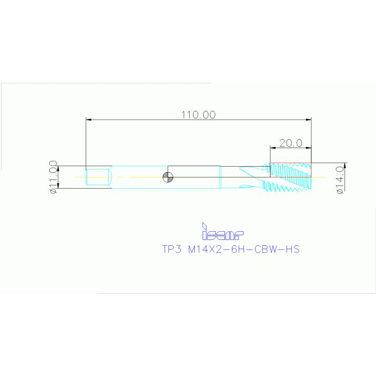 TP3 M14X2-6H-CBW-HS