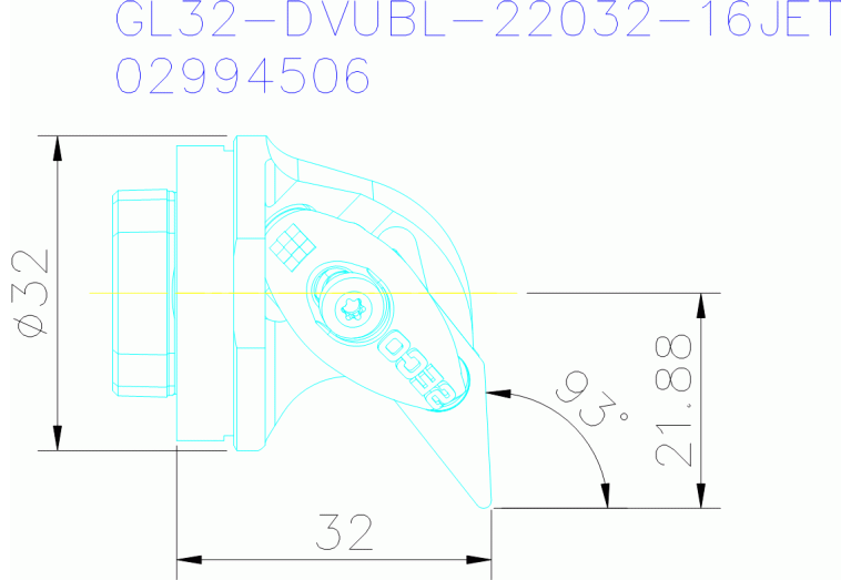 GL32-DVUBL-22032-16JET