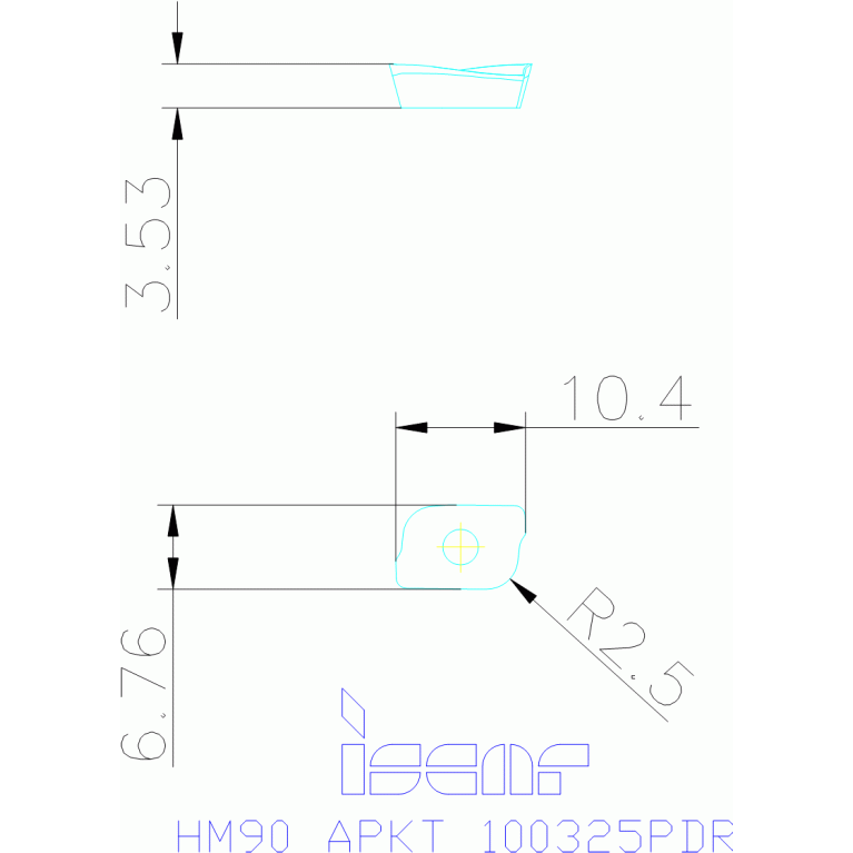 HM90 APKT 100325PDR IC928