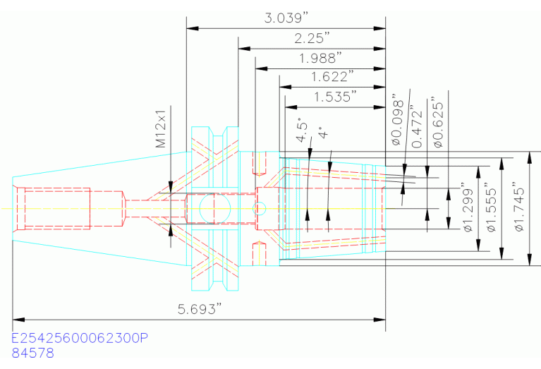 E25425600062300P