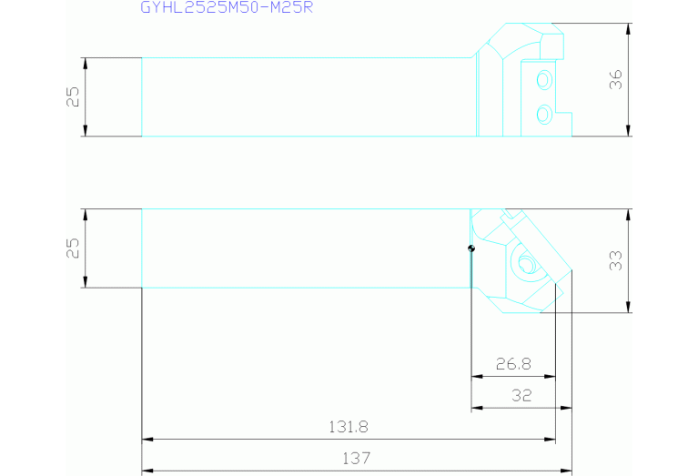 GYHL2525M50-M25R
