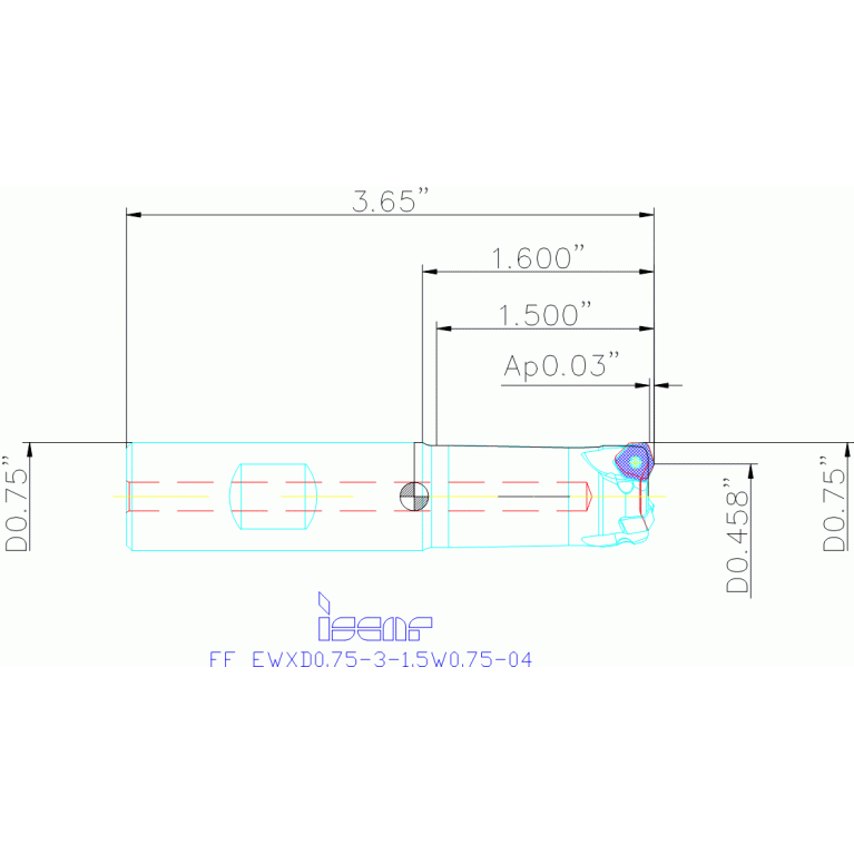 FF EWXD0.75-3-1.5W0.75-04