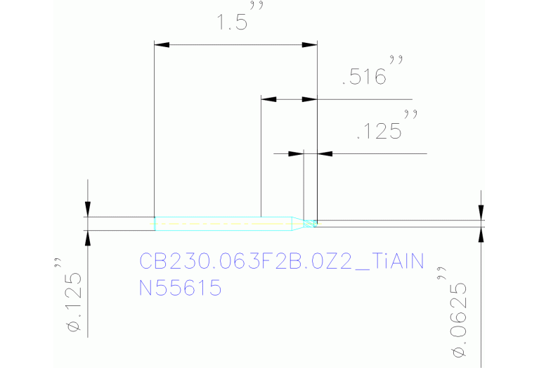 CB230.063F2B.0Z2 TIALN
