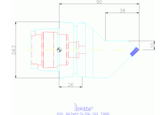 HSK A63WH-SLSNL-G11 TANG