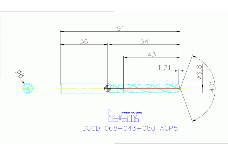 SCCD 068-043-080 ACP5 IC908