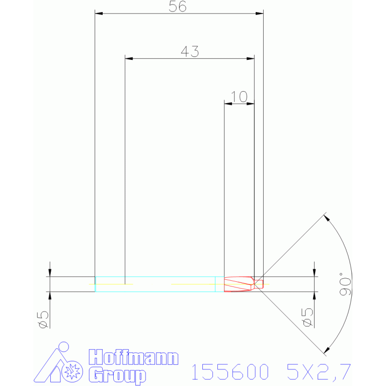 155600 5X2,7