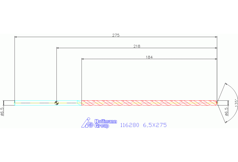 116280 6,5X275