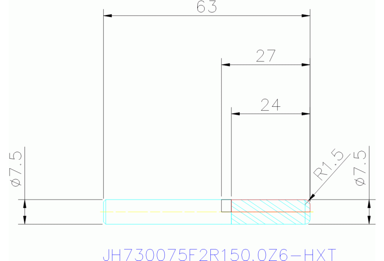 JH730075F2R150.0Z6-HXT