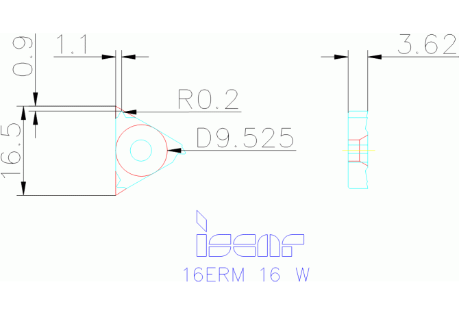 16ERM 16 W IC908