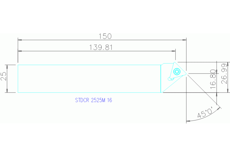 STDCR 2525M 16