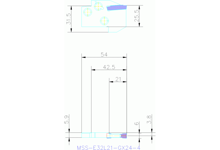 MSS-E32L21-GX24-4