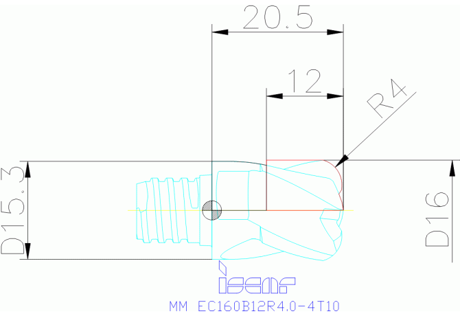 MM EC160B12R4.0-4T10 IC908