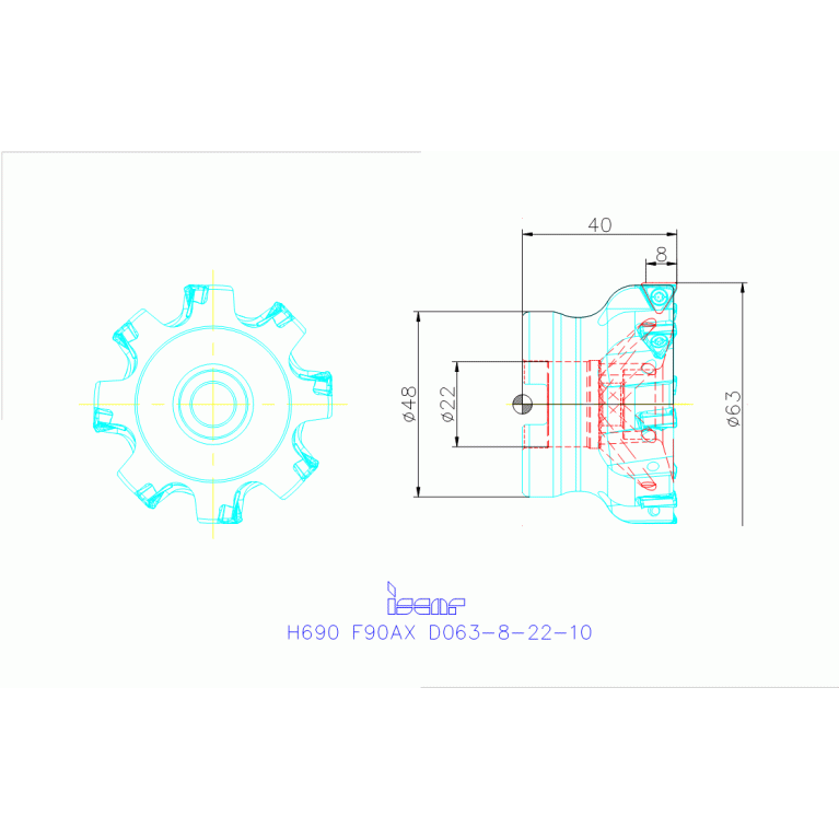 H690 F90AX D063-8-22-10