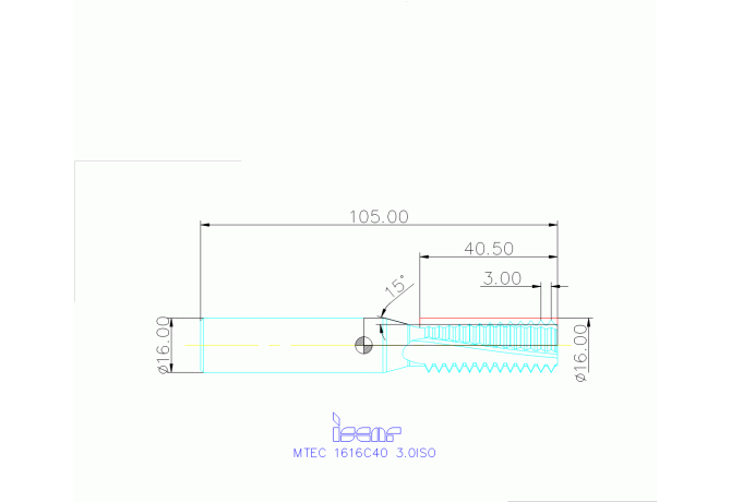 MTEC 1616C40 3.0ISO IC908