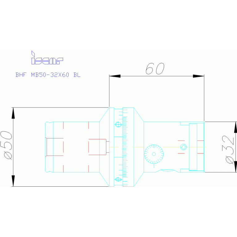BHF MB50-32X60 BL
