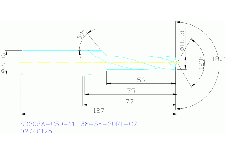 SD205A-C50-11.138-56-20R1-C2