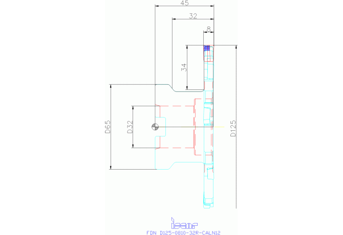 FDN D125-0810-32R-CALN12