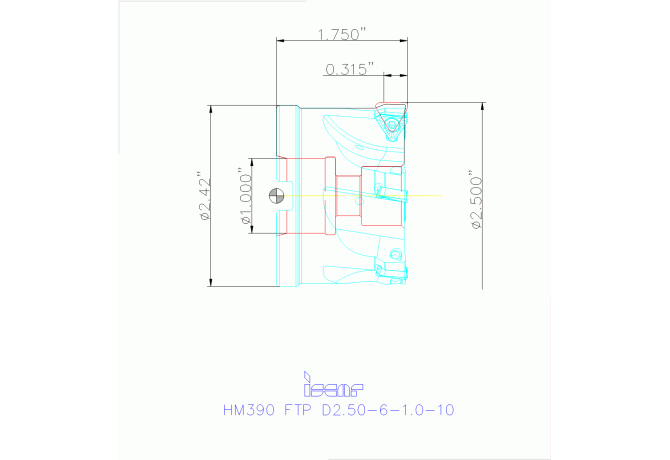 HM390 FTP D2.50-6-1.0-10