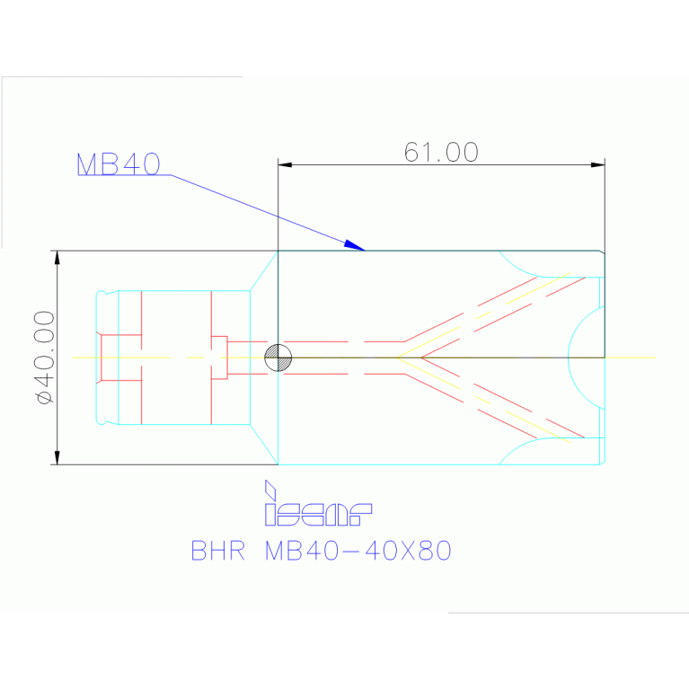 BHR MB40-40X80