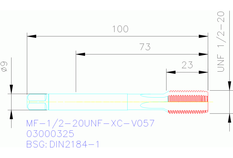MF-1/2-20UNF-XC-V057