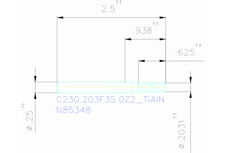 C230.203F3S.0Z2 TIALN