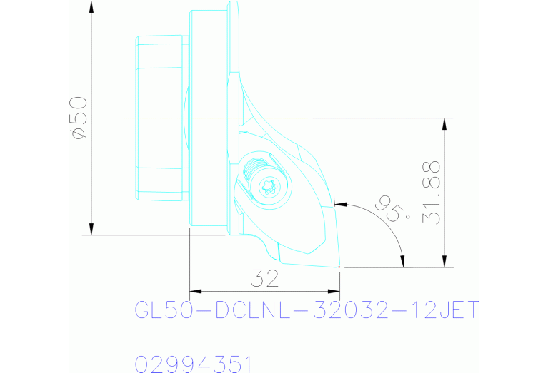 GL50-DCLNL-32032-12JET