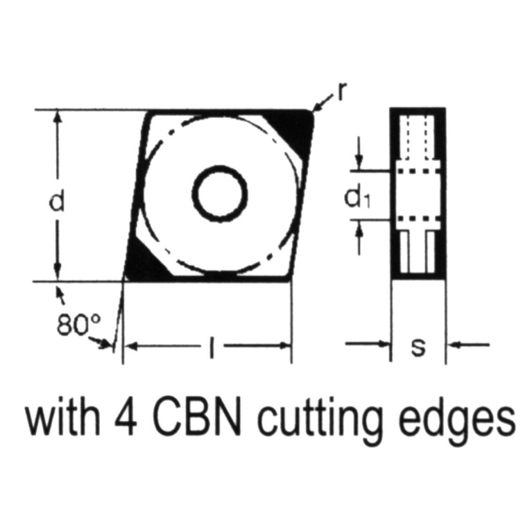 CNGA120412 NC-4 BNC160