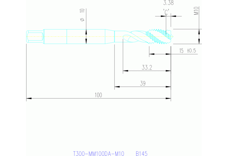 T300-MM100DA-M10 B145
