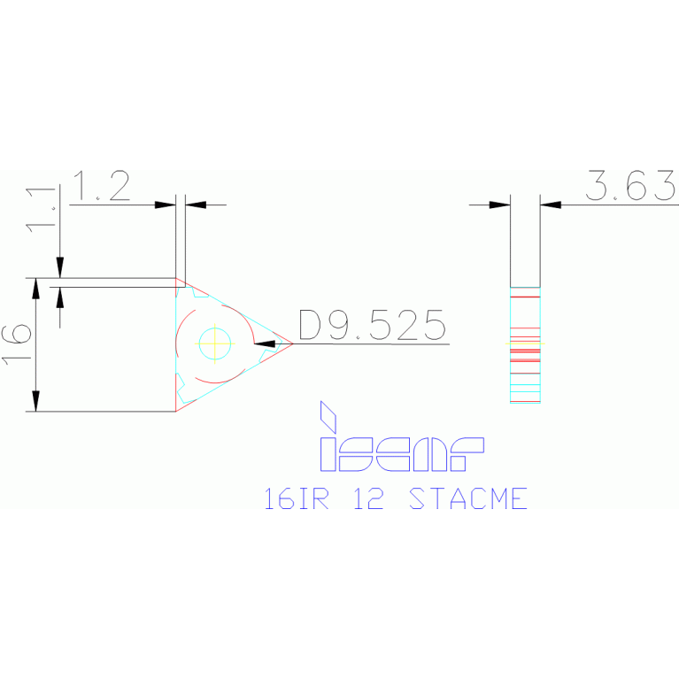 16IR 12 STACME IC50M