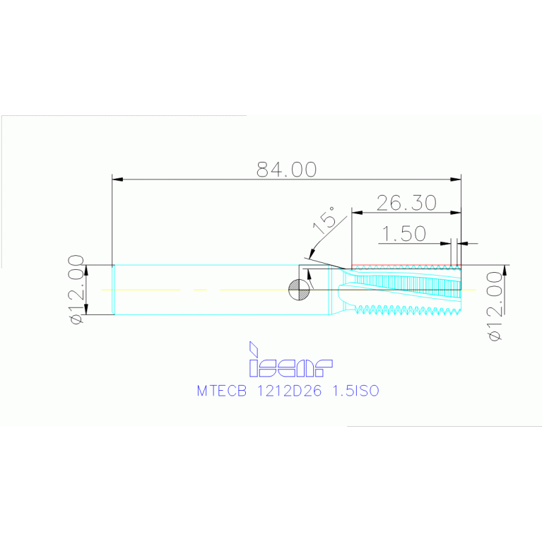 MTECB 1212D26 1.5ISO IC908