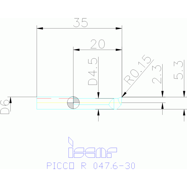PICCO R 047.6-30 IC908