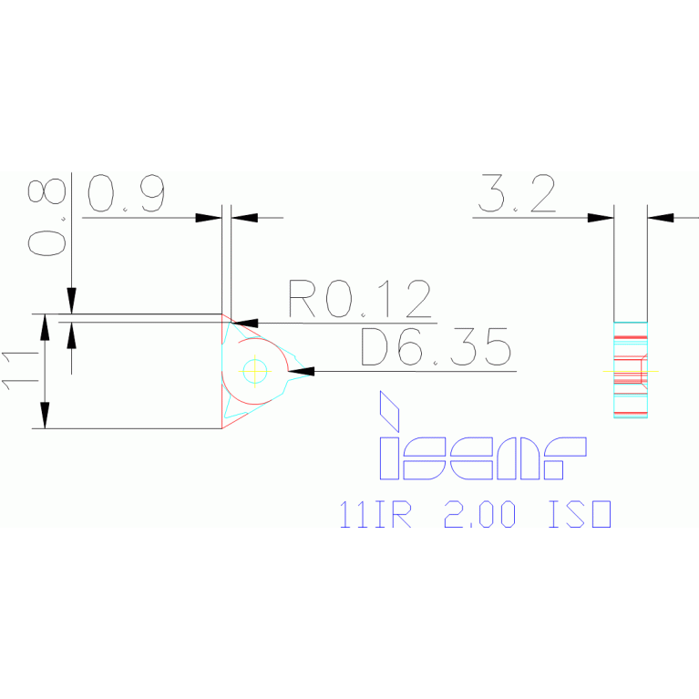 11IR 2.00 ISO IC908