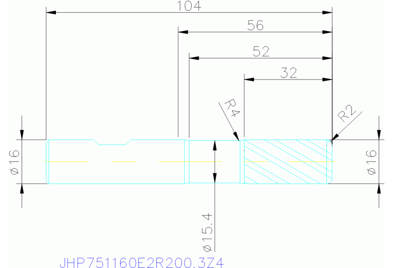 JHP751160E2R200.3Z4 HXT