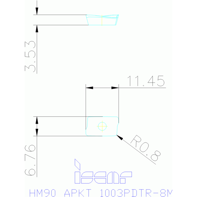 HM90 APKT 1003PDTR-8M IC928