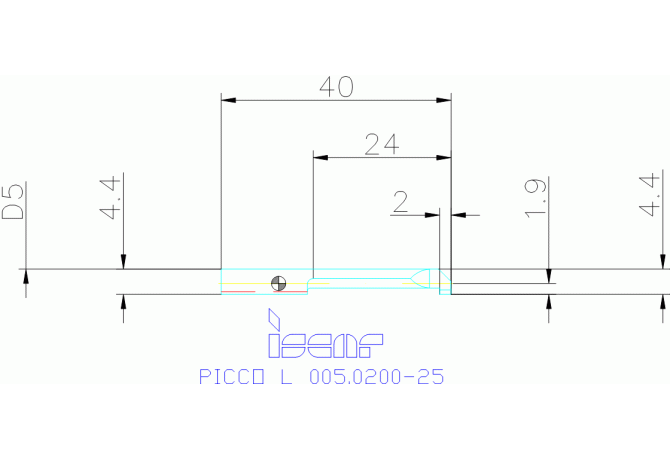 PICCO L 005.0200-25 IC228
