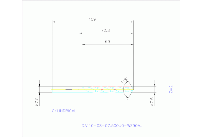DA110-08-07.500U0-WZ90AJ