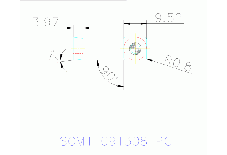 SCMT 09T308 PC TT9080