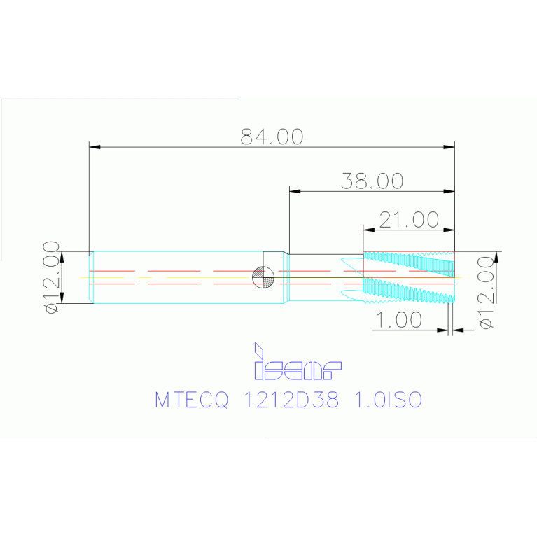 MTECQ 1212D38 1.0ISO IC908