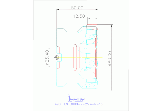 T490 FLN D080-7-25.4-R-13