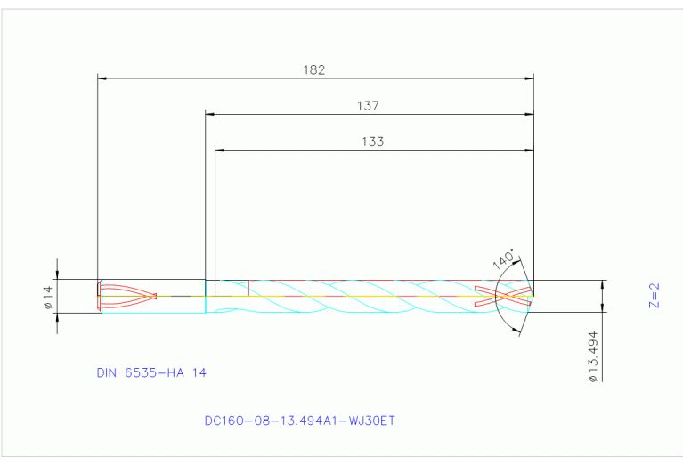 DC160-08-13.494A1-WJ30ET