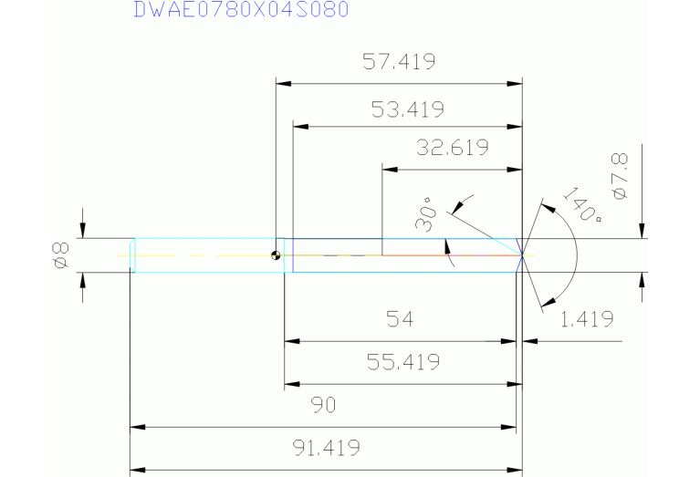 DWAE0780X04S080 DP102A