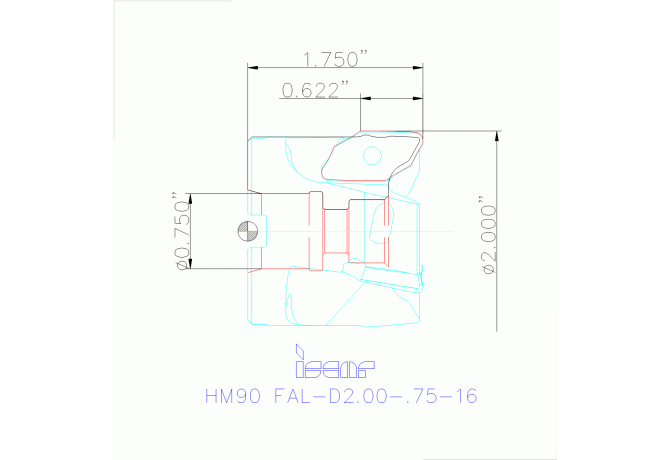 HM90 FAL-D2.00-.75-16